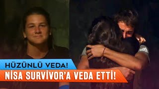 Nisa Elendi! Survivor'a Hüzünlü Veda!