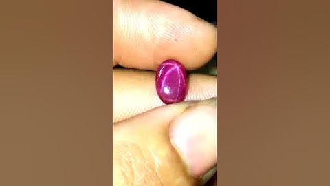 star ruby sao Yên Bái 3.5ct nhẫn nam nữ đẹp #gems #saphire #gemstone #ruby