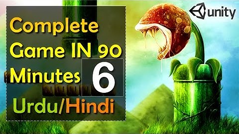 unity tutorial in urdu full game in 90 Min 6