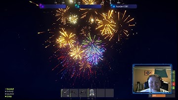 Amazing Rust Fireworks Show!