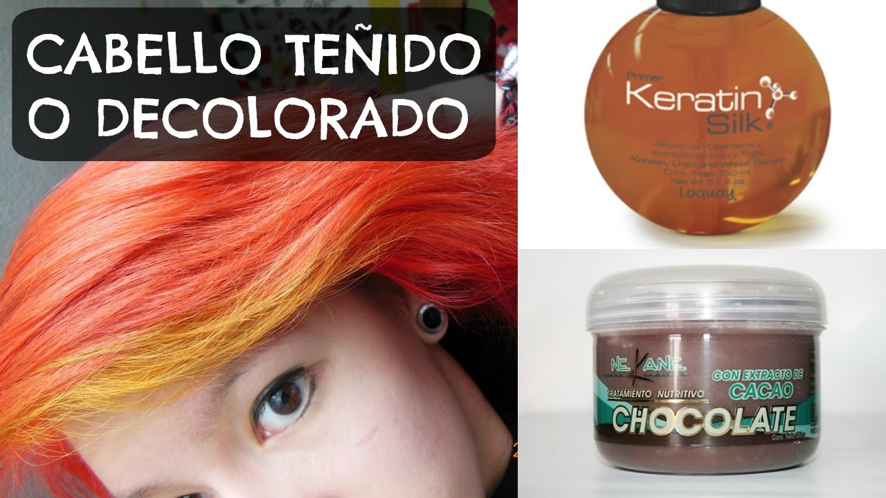 ♥ CÓMO CUIDAR EL CABELLO DECOLORADO/CON TINTES FANTASÍA ♥