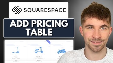 How to Add a Pricing Table to Squarespace (2025)