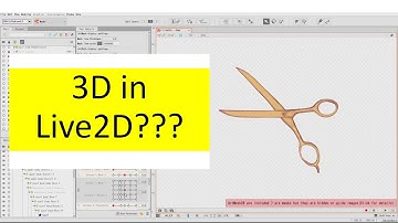 Pseudo 3D Object in Live2D