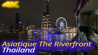【🇹🇭 4K】Asiatique The Riverfront in Bangkok 2022, Thailand Night Market