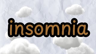 Tyok Satrio - Insomnia (Visualizer Lyric Video)