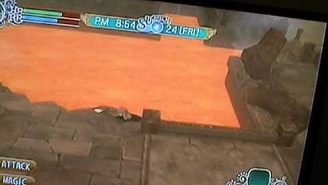 Rune Factory Frontier: Lava Ruins Glitch