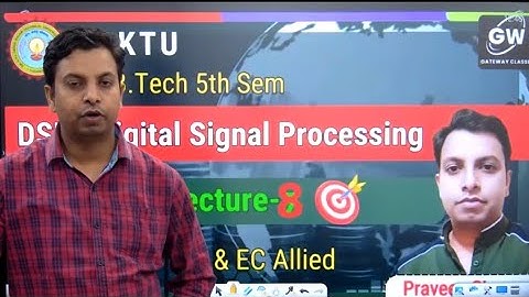 [BEC503 Digital Signal Processing][DSP UNIT-2]DSP U-2 Lec-8 