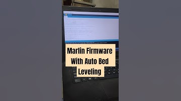 Uploading Marlin Firmware in Custom Printer with Auto Bed Leveling #3dprinting #3d #diy #firmware