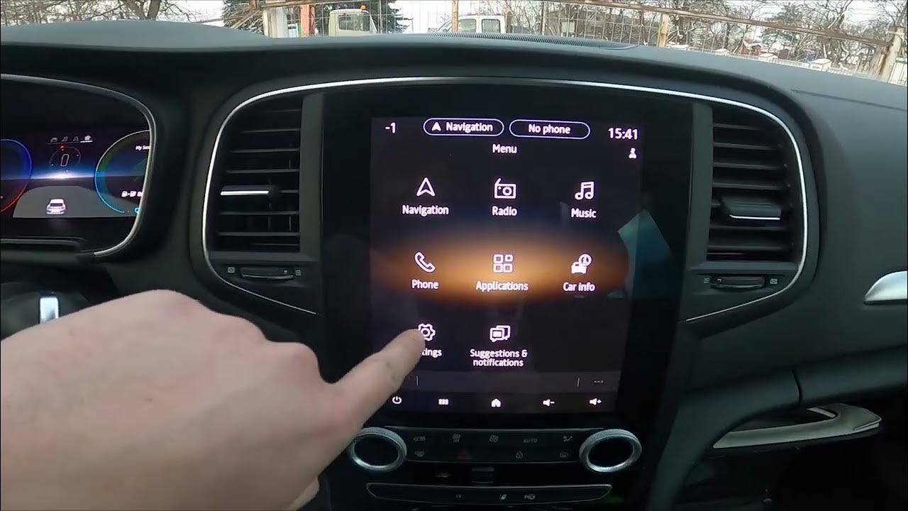 How to Enable or Disable Fatigue Assistant in Renault Megane IV ( 2016