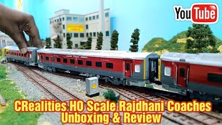 Indian Railways Rajdhani Express Model - Unboxing & Review | Miniature Model Train | train video