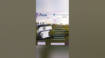 Color sorter machine #machine #sorting #aura #classictechnologies #sortingmachine