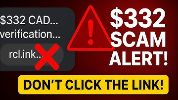 Received This $$$ CAD Verification Text? It’s a Scam! Stay Safe!