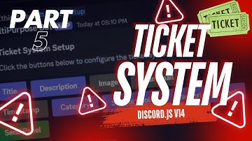 Ultimate Discord Ticket System Tutorial | Custom Embed Design, Transcripts!