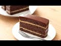 オペラ風チョコケーキの作り方 Chocolate & Coffee Cake