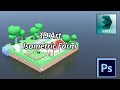 3D Speed Modelling - Isometric Farm - 3ds Max