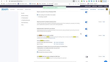 Zoom Security: Only Authenticated Users Can Join Meetings