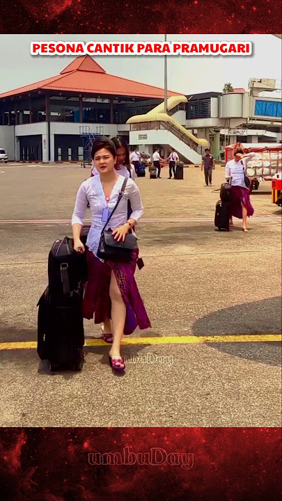 The charm and beautiful appearance of flight attendants of airlines in Indonesia #flight attendan...