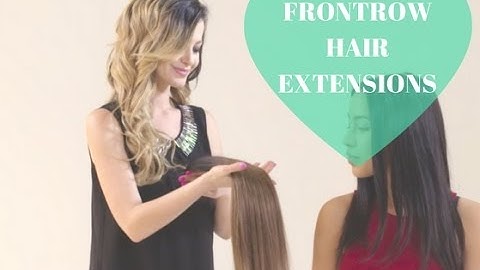 FrontRow Hair Extensions Introduction Video