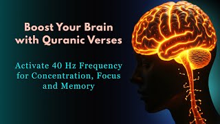 Activate 40 Hz Frequency for Concentration, Focus and Memory: Boost Your Brain with Quranic Verses