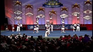 2004 CBHS Cheer Team finals
