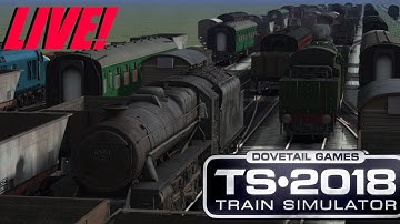 Train Simulator 2018 - Shunting Challenge (Live!)