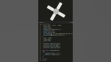 Fan Animation using CSS