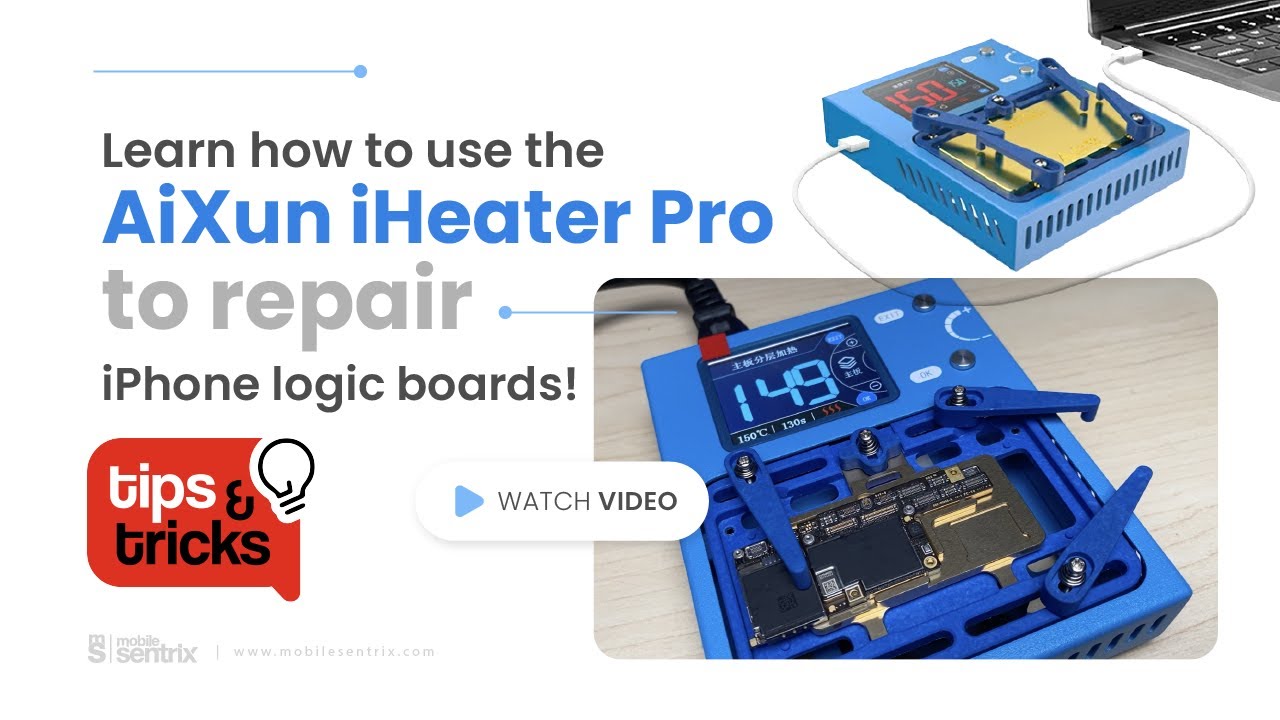 Visual Reference: Aixun Iheater Pro Desoldering Station Iphone Logic Board Repair Tool