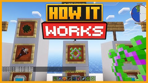 🟨 HOW LIFE AGGREGATOR BOTANIA WORKS - MINECRAFT