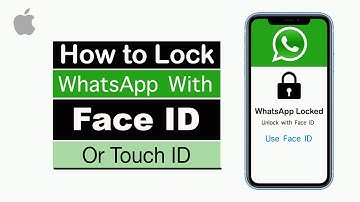How to lock WhatsApp on iPhone Using Face ID or Touch ID -  Enable WhatsApp Face ID/Touch ID Unlock