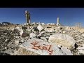 Palmyre  champ de ruines champ de mines