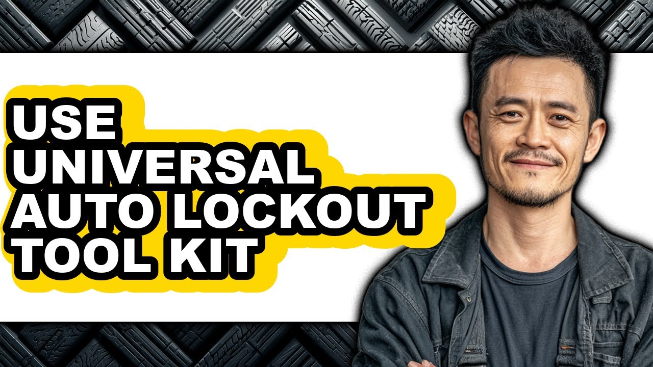 How to Use Universal Auto Lockout Tool Kit - Step by Step - YouTube