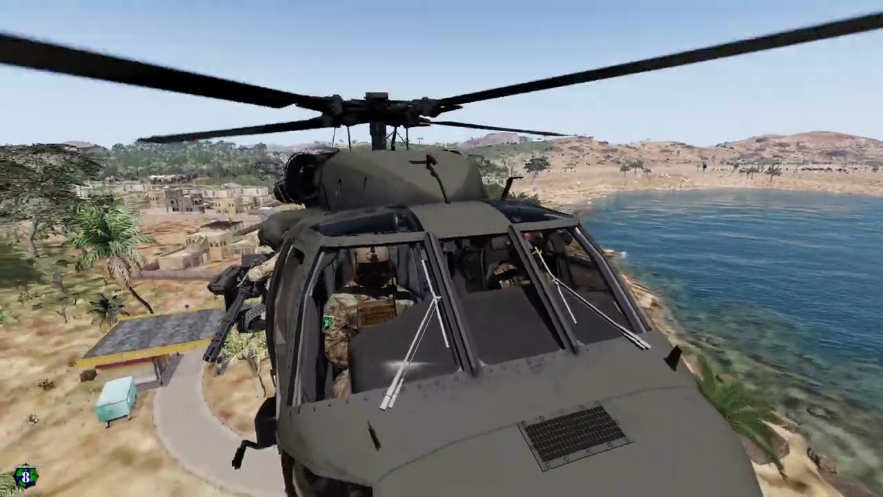 Dropping a light package for ground.