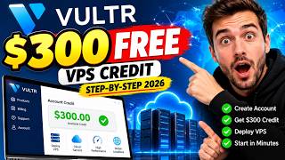 How to Get $300 FREE Vultr VPS Credit (Step-by-Step 2026)