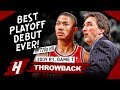 20 yrold derrick rose greatest playoff debut ever full game 1 highlights vs celtics 2009  36 pts