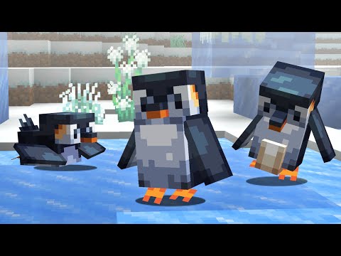 Minecraft has penguins now?