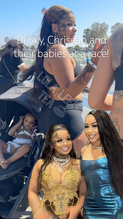 Chrisean, Chrisean Jesus,DJ Sky and her princess at a race! 07.11.2025