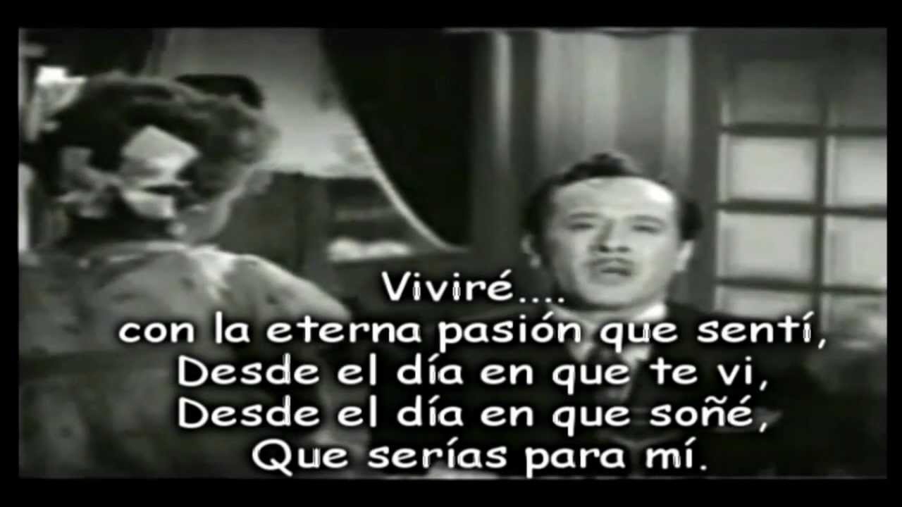 LUNA DE OCTUBRE pedro infante letra