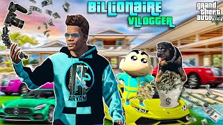 Franklin And Shinchan Becomes Billionaire Vlogger In GTA 5