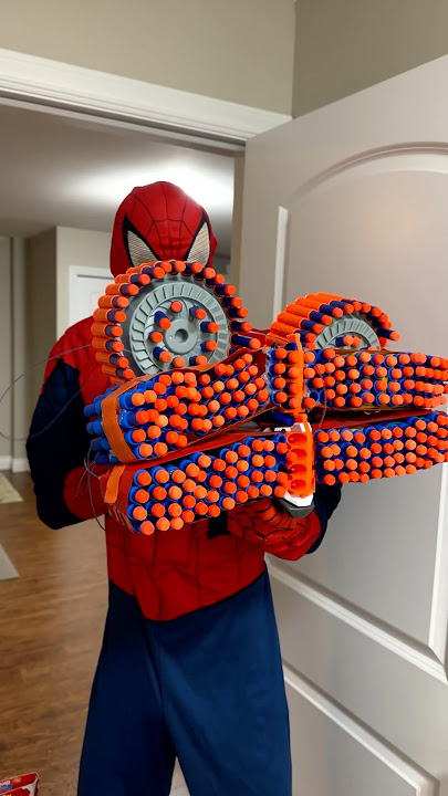 NERF EVIL SPIDERMAN WARFARE 3