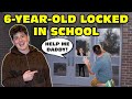 Kid Temper Tantrum Locks 6 Year Old Sister Inside School - Cheating Mom Doesn't Care! [Original]