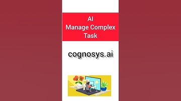 AI Manage Complex Task (cognosys.ai) #shorts #technology #ai