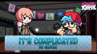 FNF Doki Doki Takeover ~ It's Complicated (Sayori Mix) (vs Sayori)