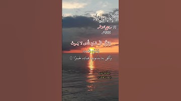 سورة الفرقان - وتوكل على الحي الذي لا يموت وسبح بحمده - مع التاريخ