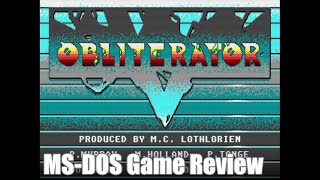 Obliterator - 1989 - MS-DOS Game Review