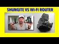 #Shungite vs #5G Wifi Router