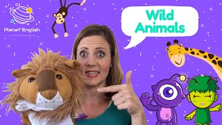 Wild Animals | ESL Vocabulary Games for Kids