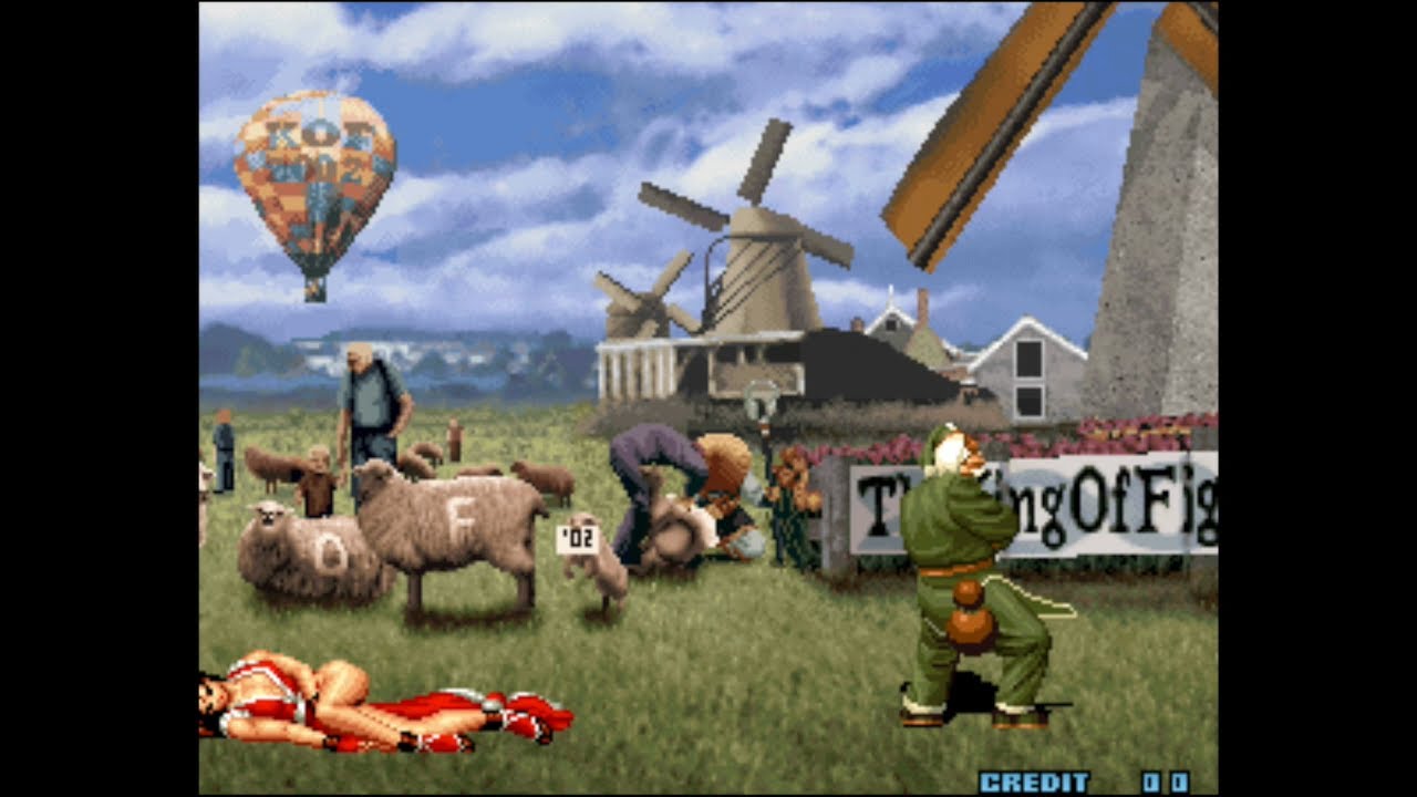 King Of Fighters 2002 Story Mode Cute Team