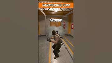 Smokes Surprise for T on A on CS2 Nuke #shorts