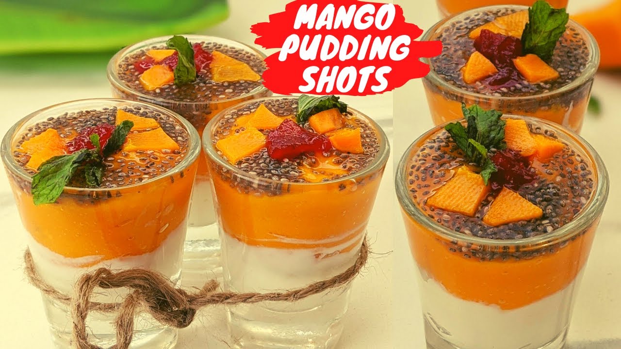 Easy Mango Pudding Recipe #shorts | Special Menu