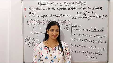 Multiplication as Repeated Addition ( Grade 2 , 3 )